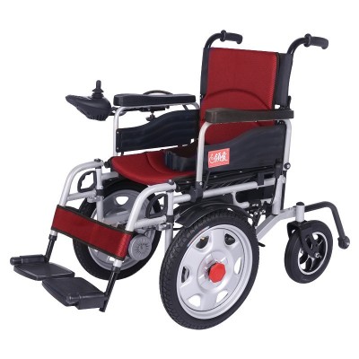 领爱电动轮椅爬坡老人代步车残疾人轮椅车老年轮椅路况差批发包邮