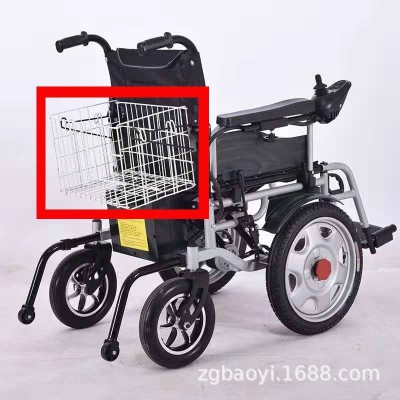 电动轮椅配件通用电动轮椅菜筐厂家直销电动轮椅车通用篮筐菜篮