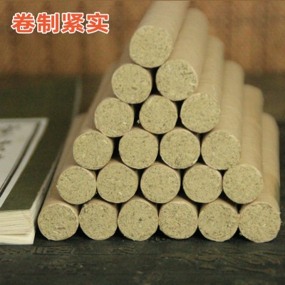 艾条艾柱正品艾灸盒随身灸家用非无烟五年十年陈艾灸条纯艾草艾棒