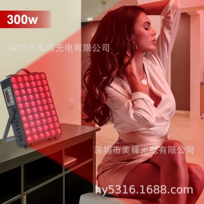 LED红外线烤灯 红光美 300W定时大功率660 850nm双芯灯珠